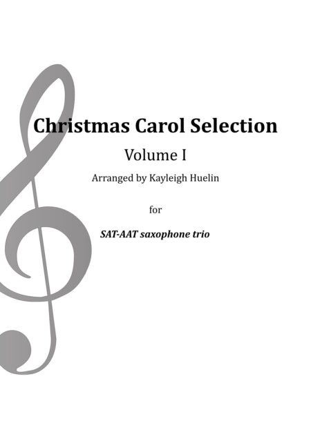 Christmas carols vol 1 SAT AAT