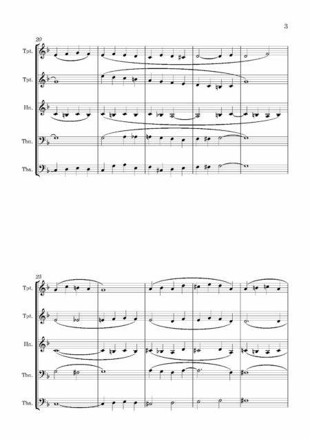 Brass Quintet Smith H The Vesper Bell Page 04