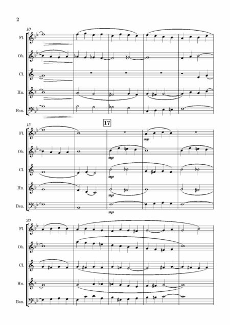 Wind Quintet Smith H The Vesper Bell Page 03