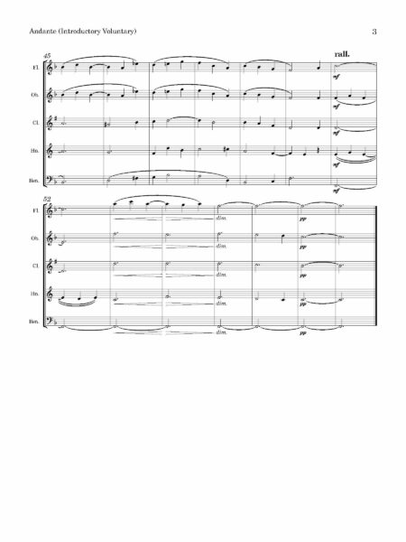 Wind Quintet Warden Andante Page 04