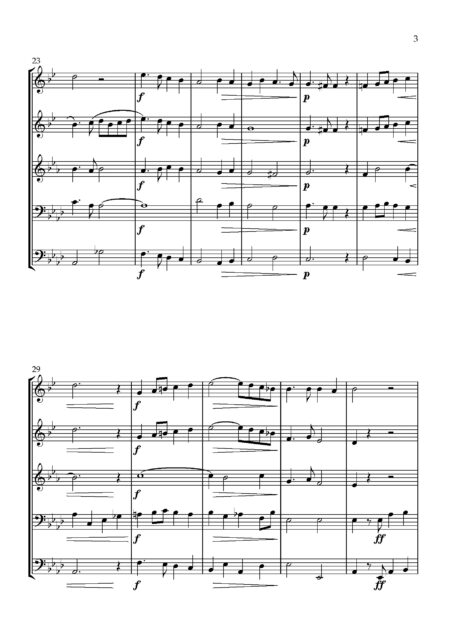 Brass Quintet Buck Christ Our Passover Score and parts Page 04