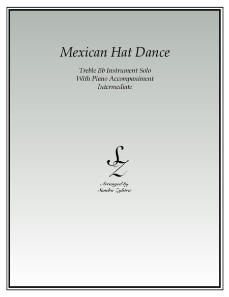 Mexican Hat Dance Bb instrument solo part cover page 00011