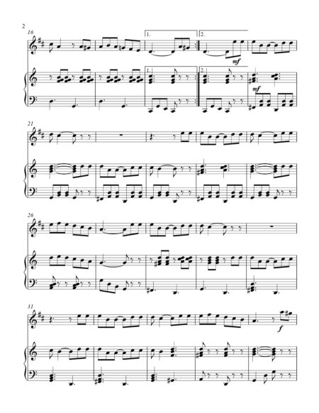 Mexican Hat Dance Bb instrument solo part cover page 00031