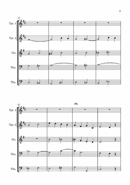 Brass Quintet Loret C Prayer Page 04