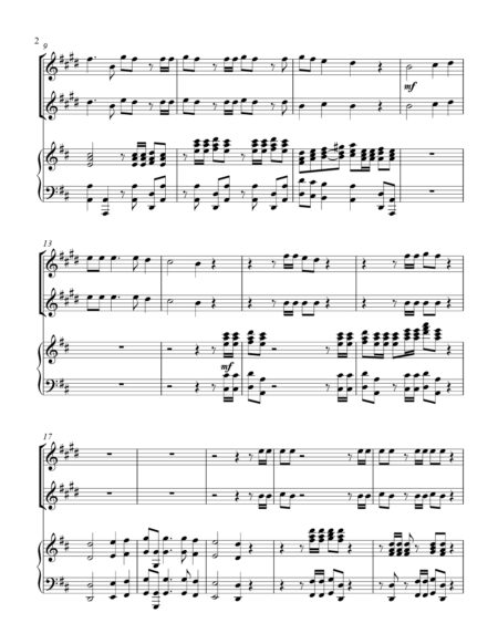 Hallelujah Chorus Bb instrument duet parts cover page 00031