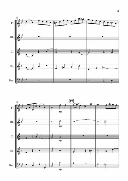 Wind Quintet Wesley S Andante Page 04