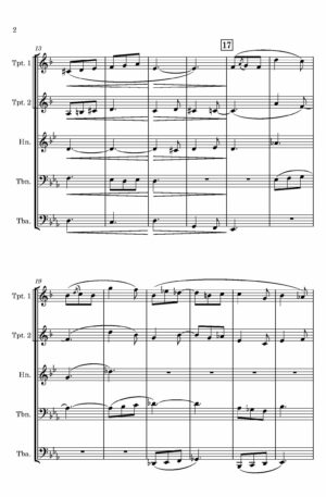 Arthur Page | Adagio Vesperale (arr. for Brass Quintet)