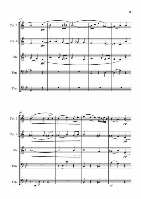 Brass Quintet Guilmant The Shepherds Song An Ancient Christmas Carol Page 04