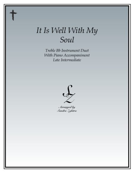 It Is Well With My Soul Bb instrument duet parts cover page 00011