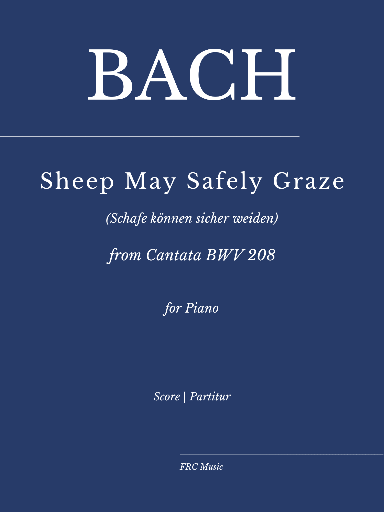 Sheep May Safely Graze PIANO KATHIA 1
