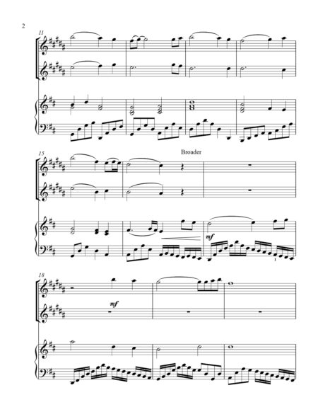 Pachelbels Noel Eb instrument duet parts cover page 00031
