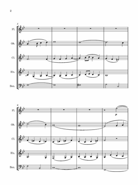 Wind Quintet Harding Soft Voluntary Page 03