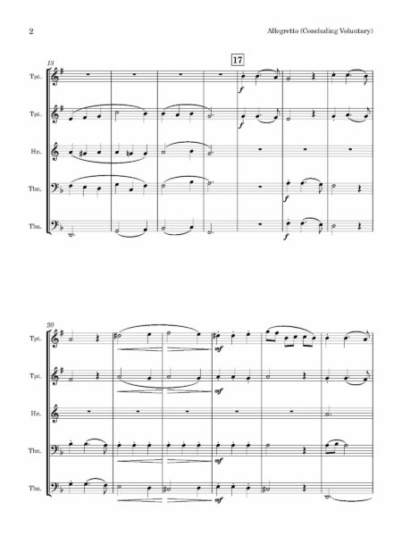 Brass Quintet Cunningham Allegretto Page 03