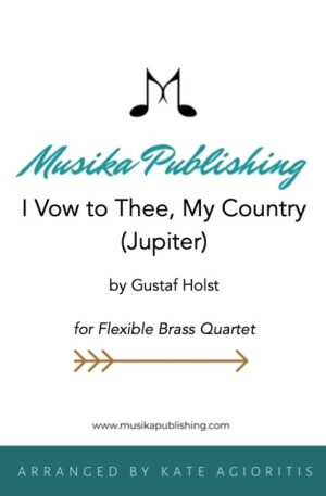 I Vow to Thee, My Country (Jupiter) – Flexible Brass Quartet