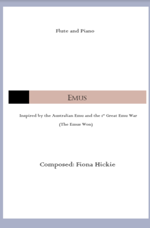 Emus – Flute and Piano