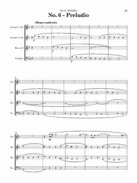 Brass Quintet 8 Easy Pieces Op. 203 Page 20