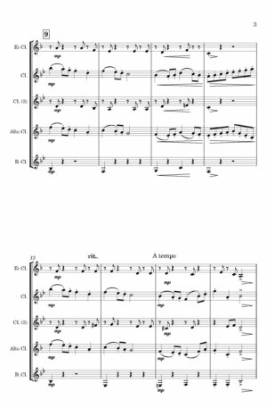 Cabaletta, Op. 83 by Théodore Lack (Arr. for Clarinet Choir)