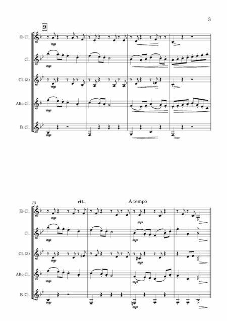 Clarinet Choir 5 Cabaletta Page 04