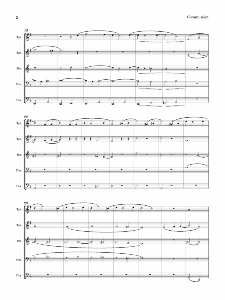 Brass Quintet Gaul Communion Page 03