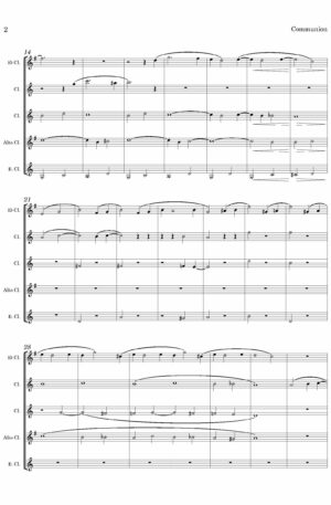 Communion (by Alfred Robert Gaul, arr. Clarinet Choir/Quintet)