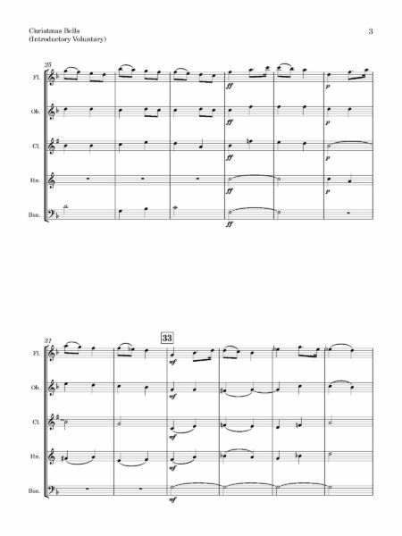 Wind Quintet Elvey GJ Christmas Bells Page 04
