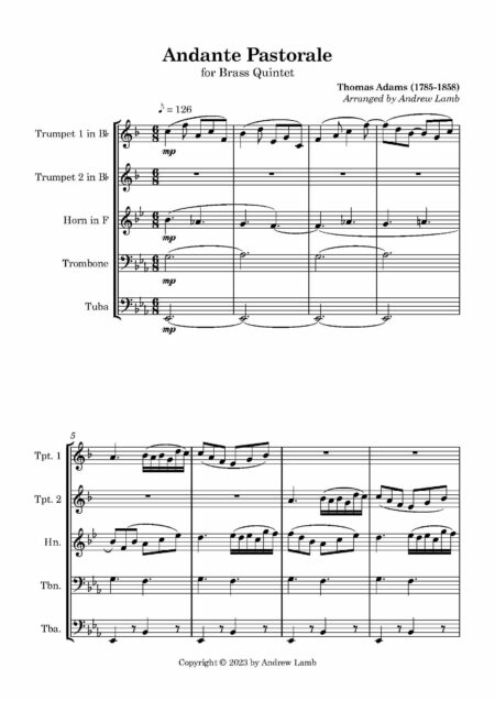 3 Pieces Prelude Overture Andante Pastorale Page 81