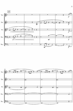 Sunday Song (by Max Oesten, arr. Brass Quintet)