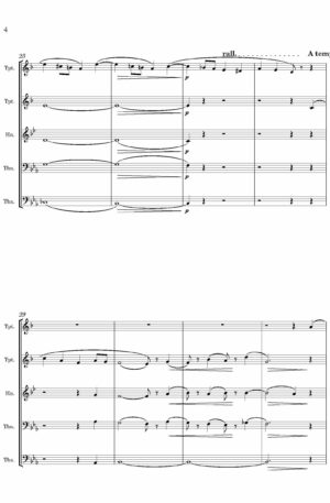 Sunday Song (by Max Oesten, arr. Brass Quintet)
