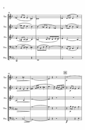 Andante Con Moto (by Frederic Archer, arr. for Brass Quintet)