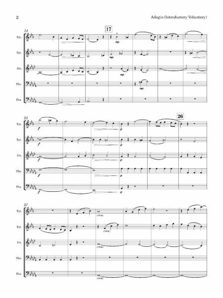 Brass Quintet Bennett Adagio Page 03