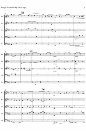 William Sterndale Bennett | Adagio (Introductory Voluntary) [arr. for Brass Quintet]