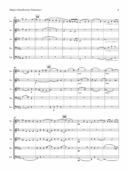 Brass Quintet Bennett Adagio Page 04