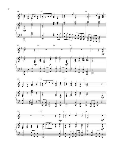 Crown Him With Glory 2 octave handbell piano part cover page 00031