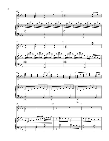 Gods Beautiful World 2 octave handbell piano part cover page 00031