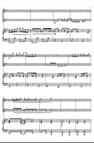Liberty Rag – For Flute Duet and Piano