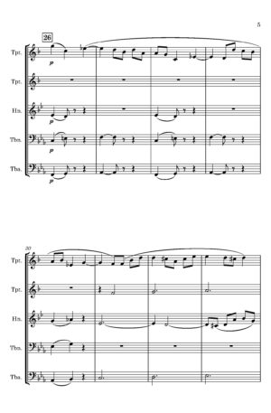 Arioso No. 1 (by Filippo Capocci, arr. for Brass Quintet)