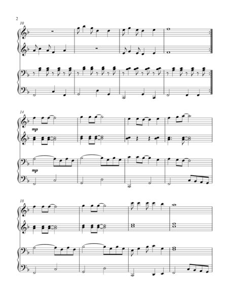 Shake The Papaya Down intermediate piano duet cover page 00031
