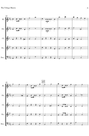 The Village March (by Ferris Tozer, arr. for Wind Quintet)