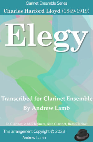 Elegy (by Charles Lloyd, arr. Clarinet Ensemble)