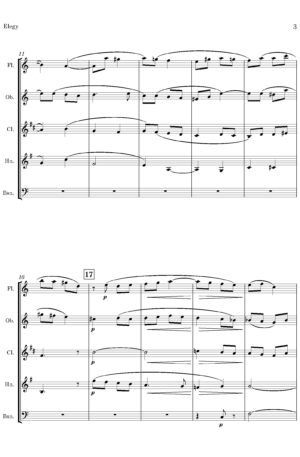 Elegy (by Charles Lloyd, arr. Wind Quintet)