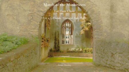 March of the Musketeers Flute choir