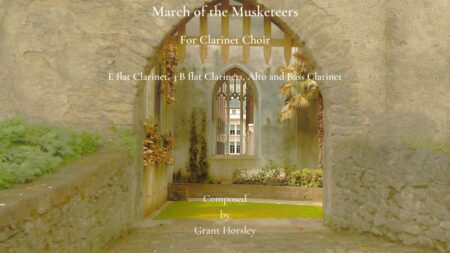 March of the Musketeers for clarinet choir