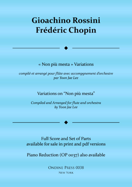Rossini Chopin Non piu mesta Variations orch web cover scaled