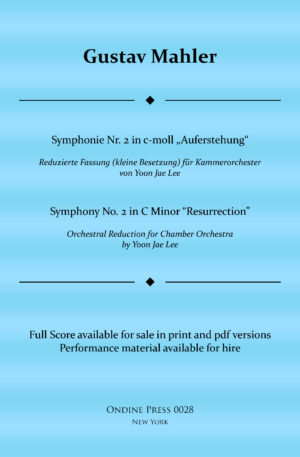 Symphony No. 2 in C Minor “Resurrection”, Full Score