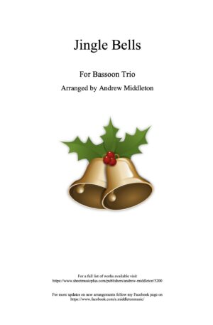 Jingle Bells arranged for Bassoon Trio
