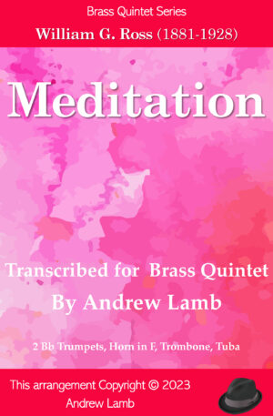 William Ross | Meditation | for Brass Quintet