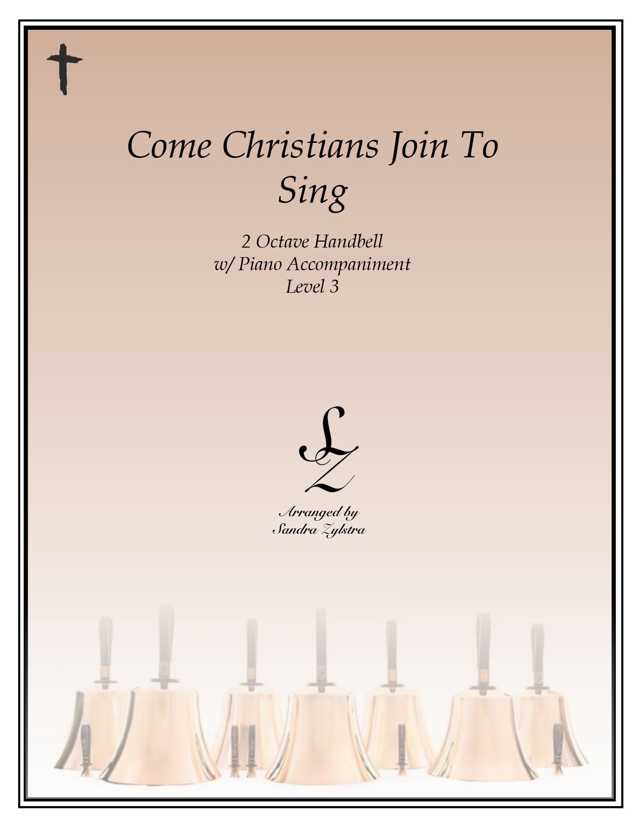 Come Christians Join To Sing 2 octave handbells part cover page 00011