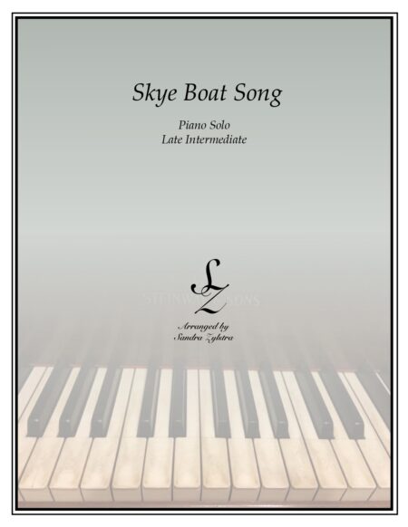 Skye Boat Song late intermediate piano cover page 00011