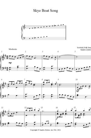 Skye Boat Song (theme from Outlander) -3 octave handbells