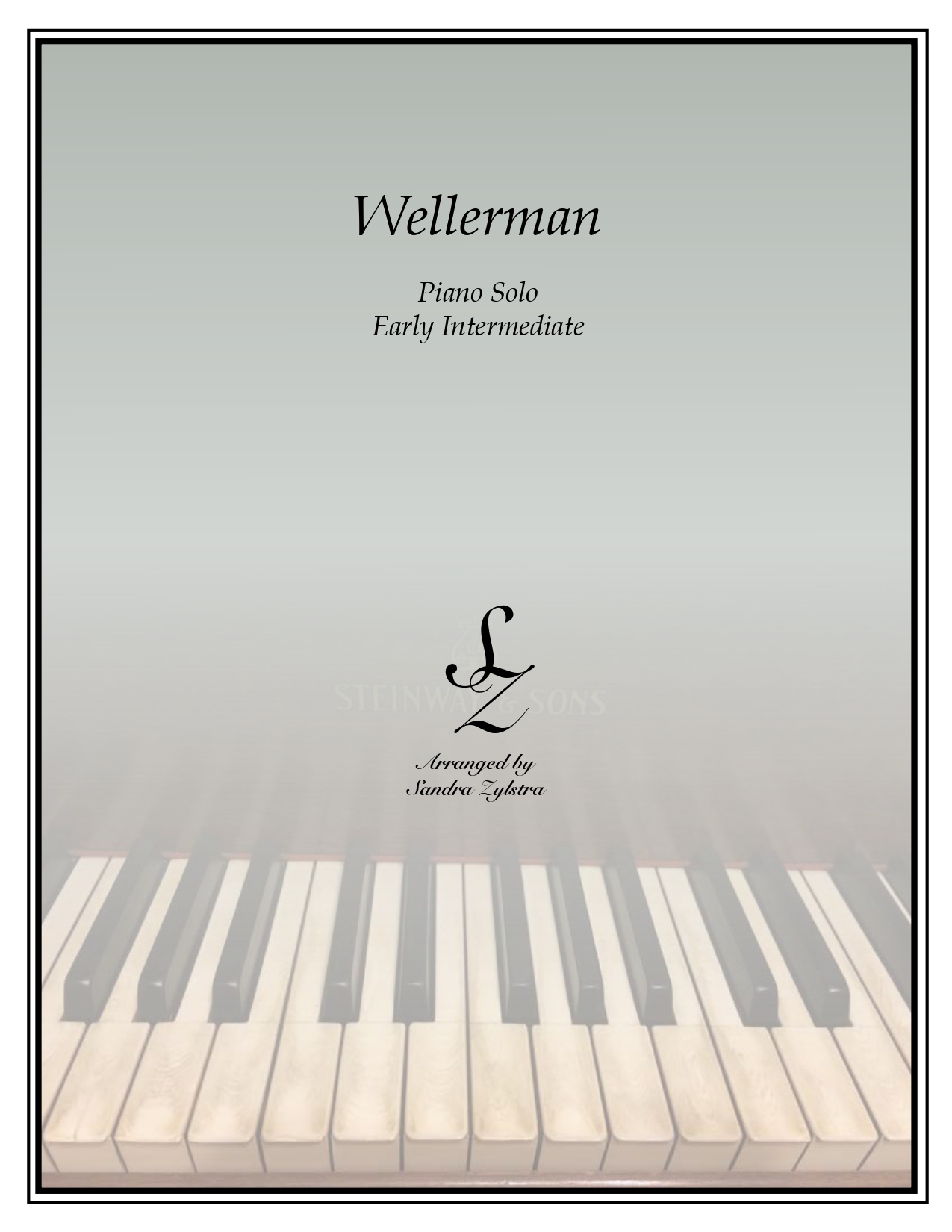 Wellerman early intermediate piano cover page 00011